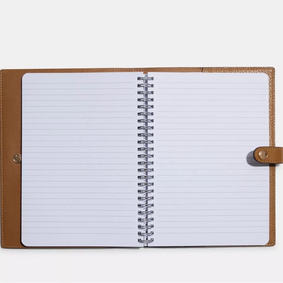 Coach Notebook With Diary Embroidery - Picture 4 of 4